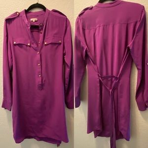 Juicy Couture Belted Shirt Dress
